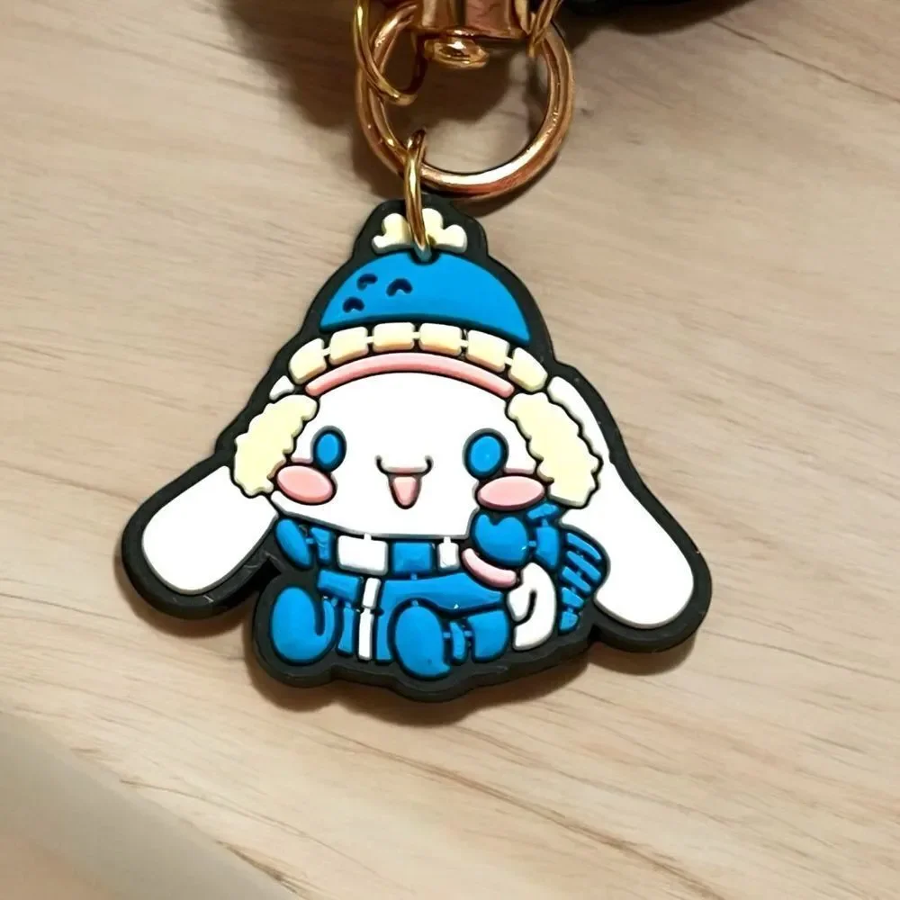Cinnamoroll Confetti Ball Keychain Zipper Pull